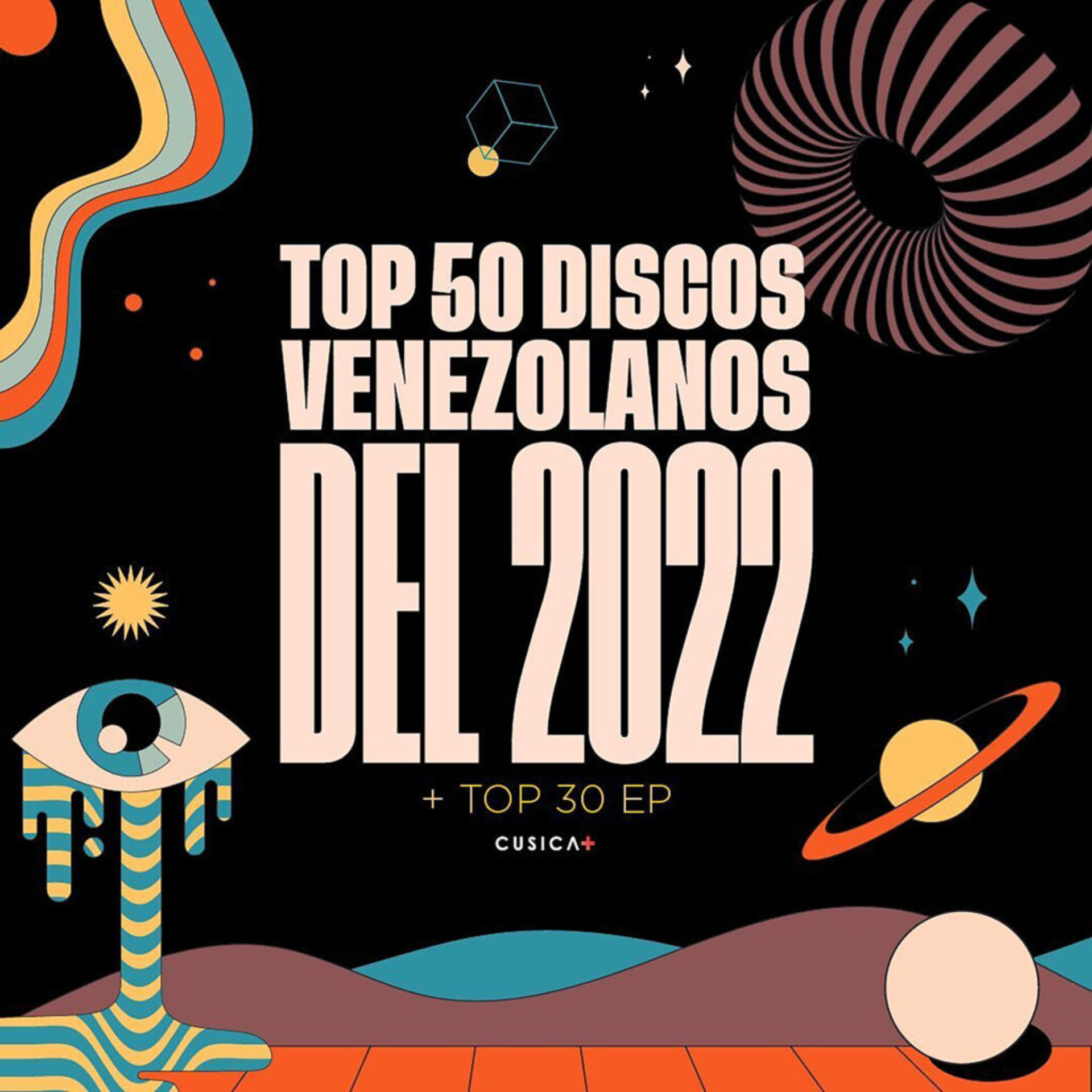 Cusica Top 50 discos venezolanos